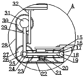 Surface flatness rapid detection device for resin plate processing