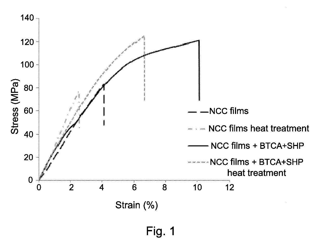 Modified nanocrystaline cellulose materials and formulations and products made therefrom