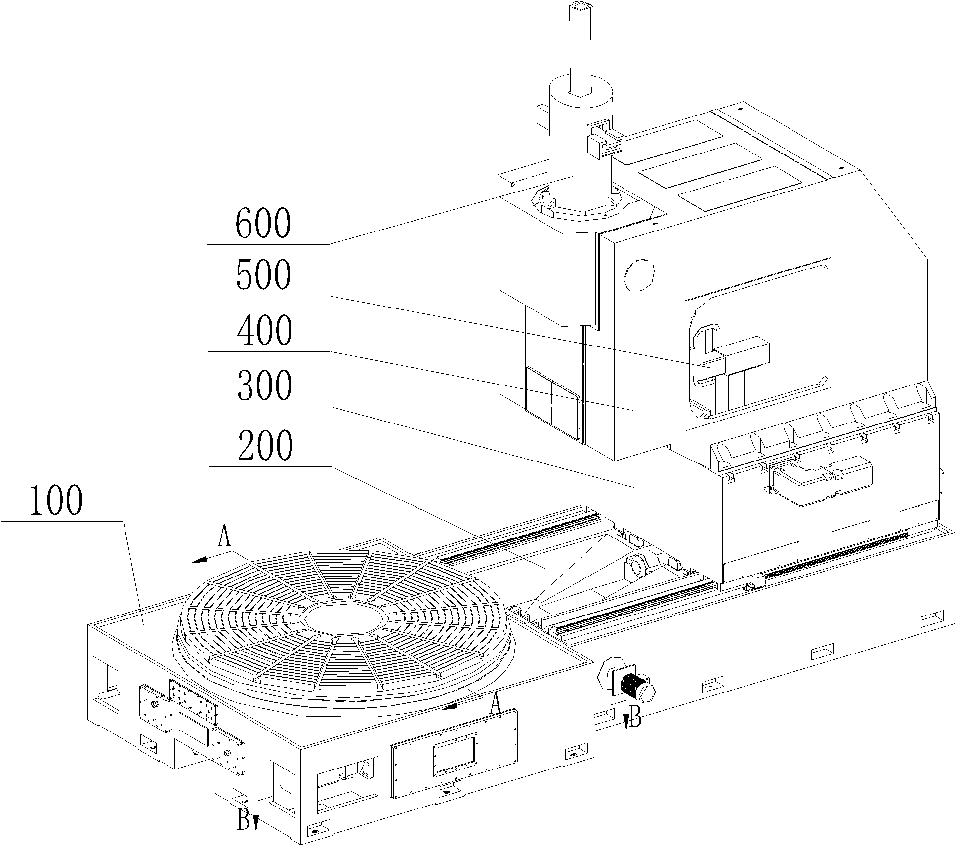 Full closed-loop numerical control gear shaper for large-scale hydraulic main drive cutting