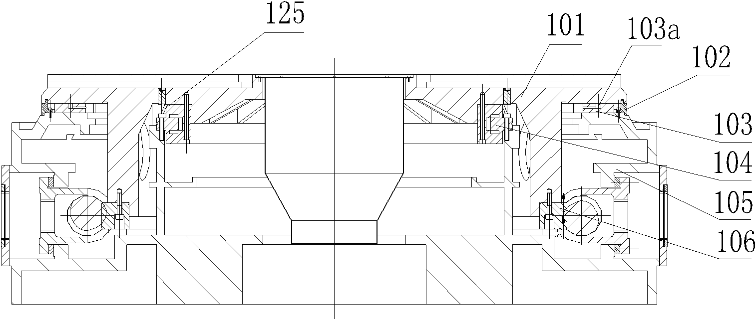 Full closed-loop numerical control gear shaper for large-scale hydraulic main drive cutting