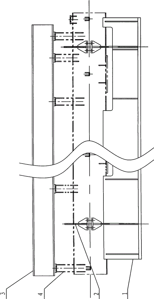 Assembly welding tooling for inner tube support plate of cryostat