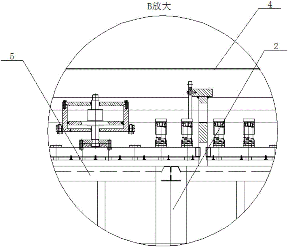 Supporting and driving device for rotating bodies in sterilization kettle