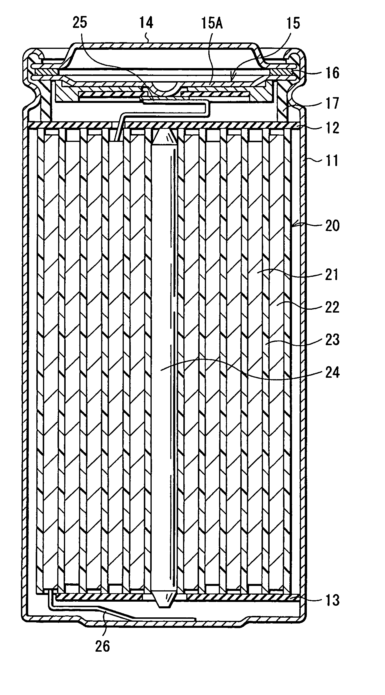 Anode active material and battery using the same