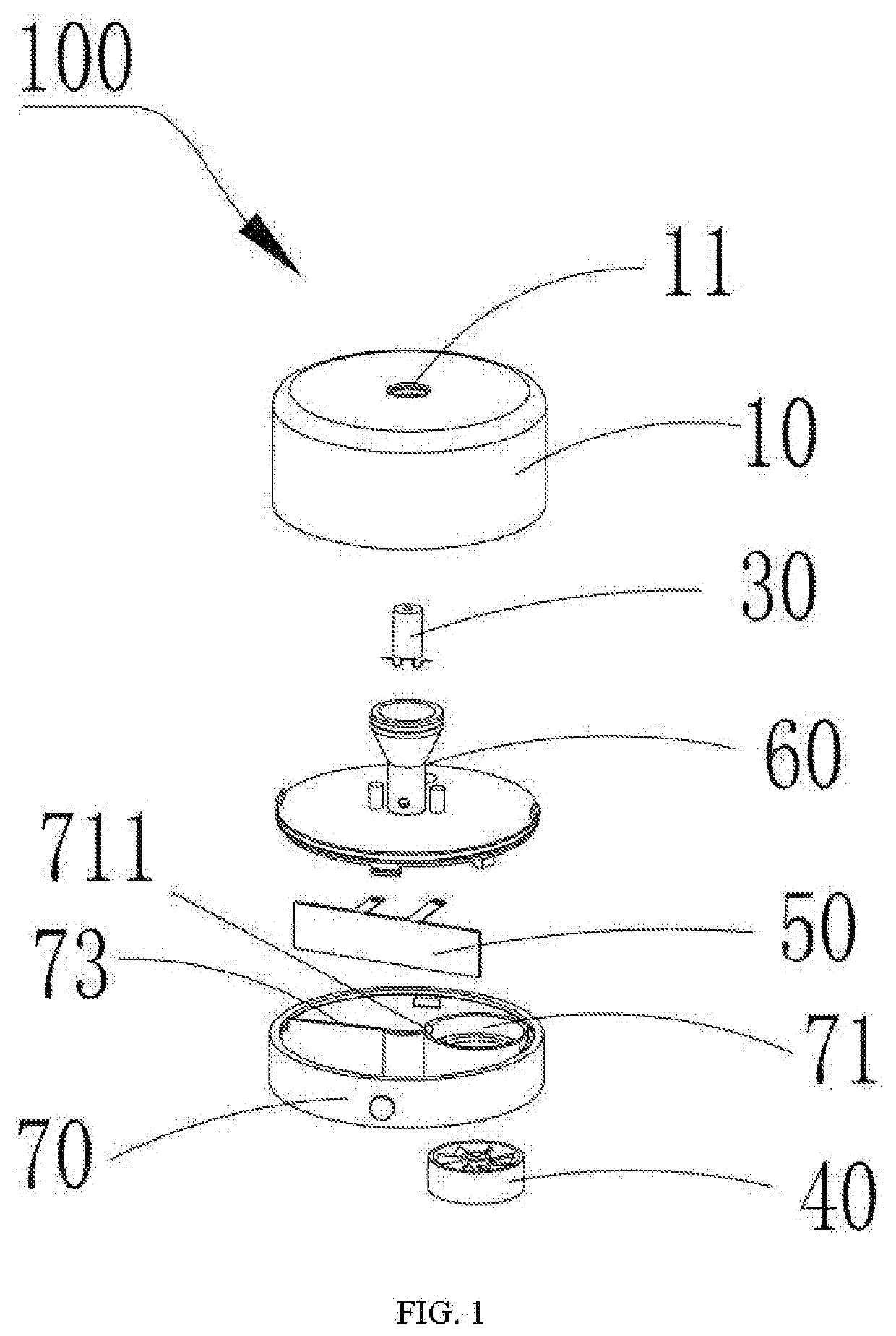 Heating and atomizing aroma diffuser