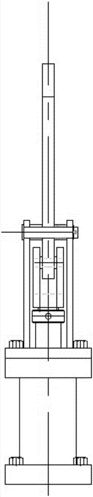 Specific track pivoting arm type hydraulic tensioning device for car body assembly