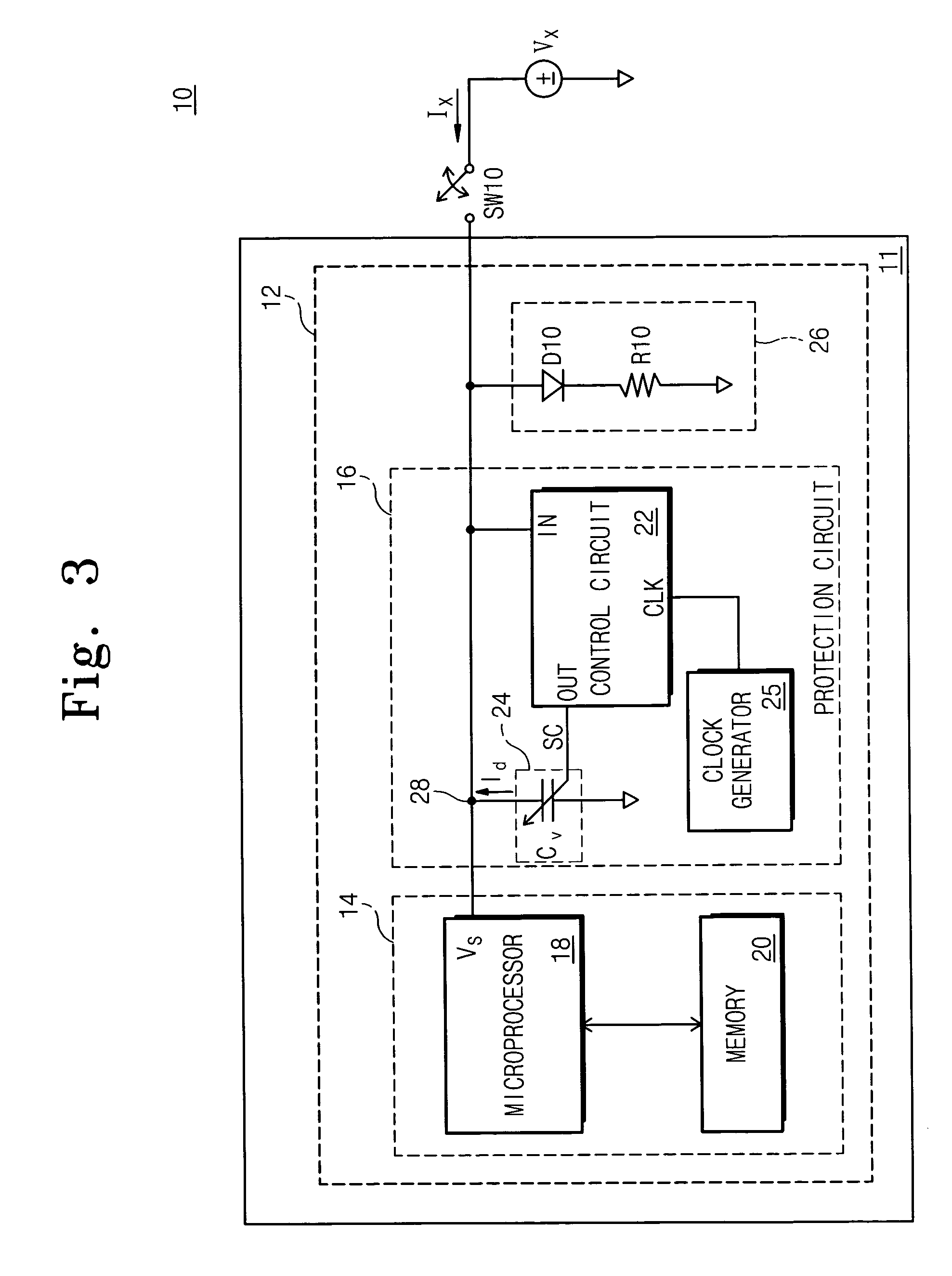 Smart cards having protection circuits therein that inhibit power analysis attacks and methods of operating same