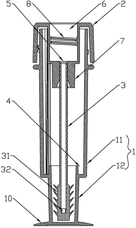 Novel excrement sampling and rapid immune detection device and operation method thereof