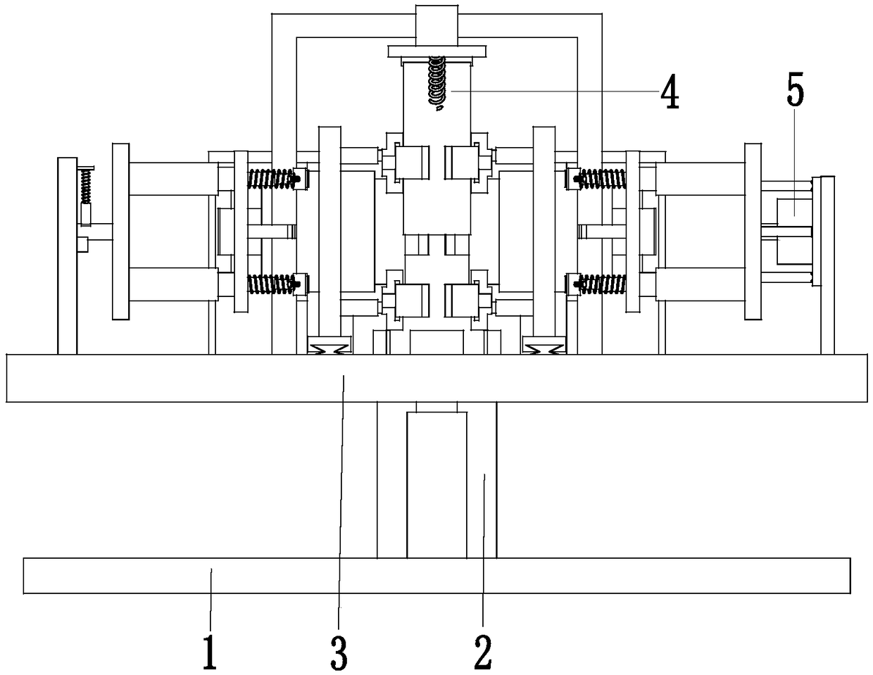 Lithium automatic transmitting and fixing equipment as well as transmitting and fixing process thereof