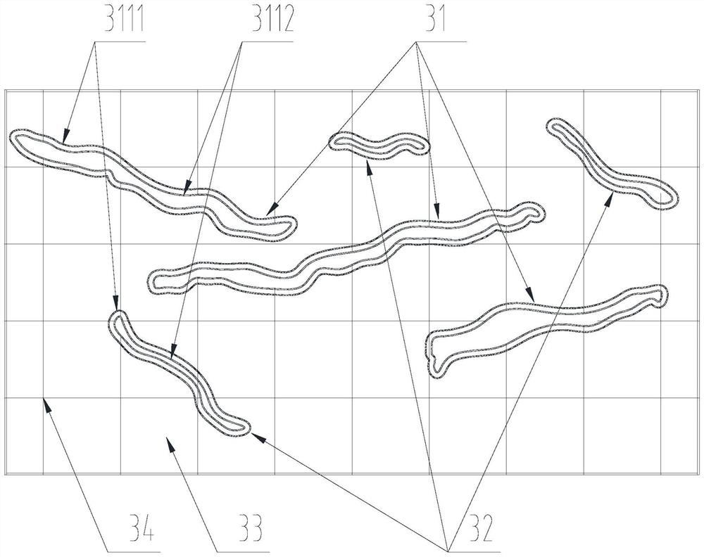 A combined die mouth alignment and positioning cloth system and using method