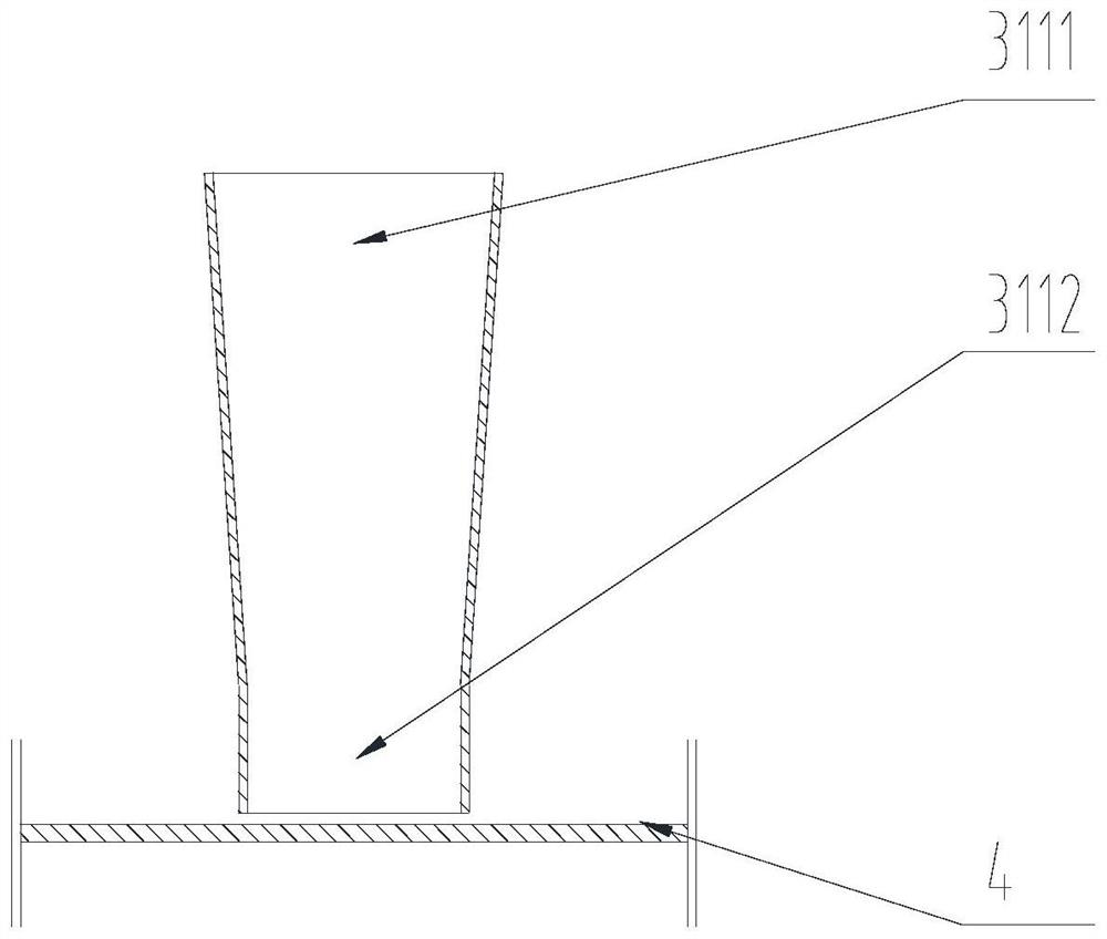 A combined die mouth alignment and positioning cloth system and using method