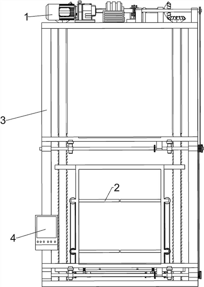 a cargo lift