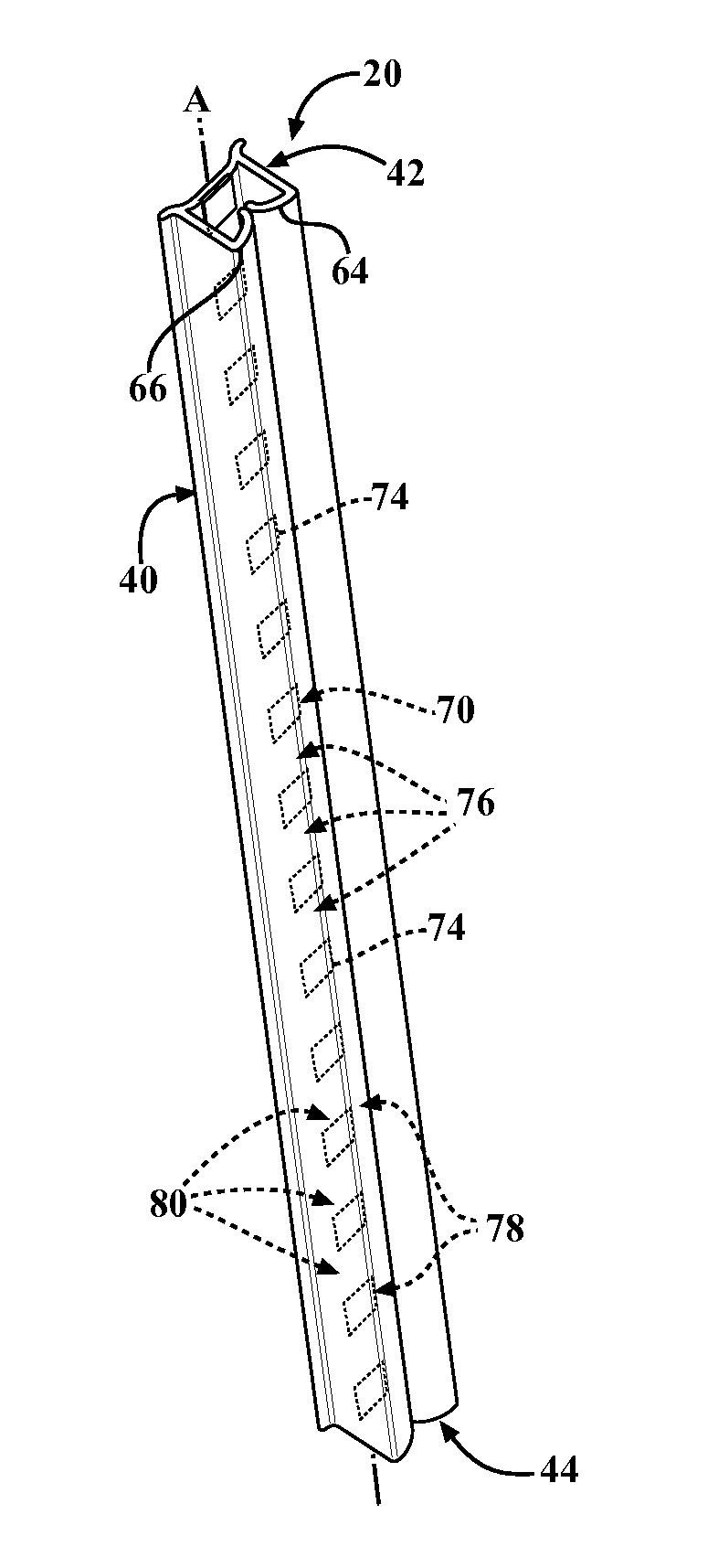 Weatherstrip assembly for sealing between a frame and a closure member and a method for producing the same