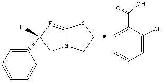 Levamisole organic acid salt, synthetic method for levamisole organic acid salt and medicinal composition of levamisole organic acid salt