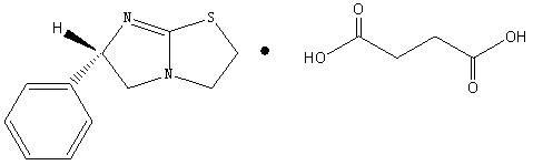 Levamisole organic acid salt, synthetic method for levamisole organic acid salt and medicinal composition of levamisole organic acid salt