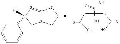 Levamisole organic acid salt, synthetic method for levamisole organic acid salt and medicinal composition of levamisole organic acid salt