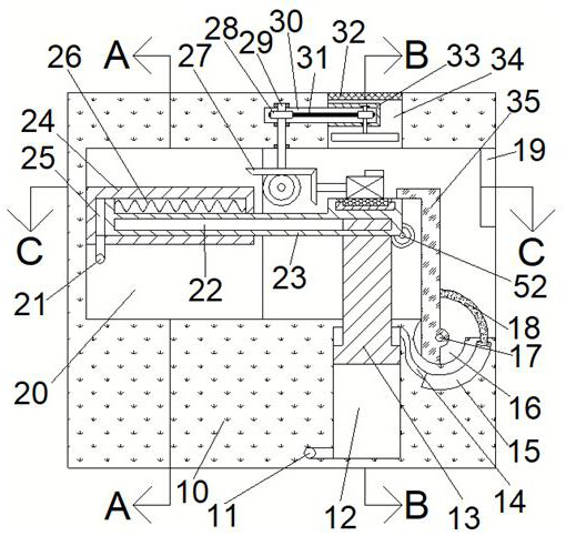 A motor installation system adapted to long-term continuous work