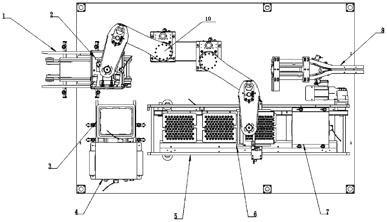 Pre-filling needle nest separator