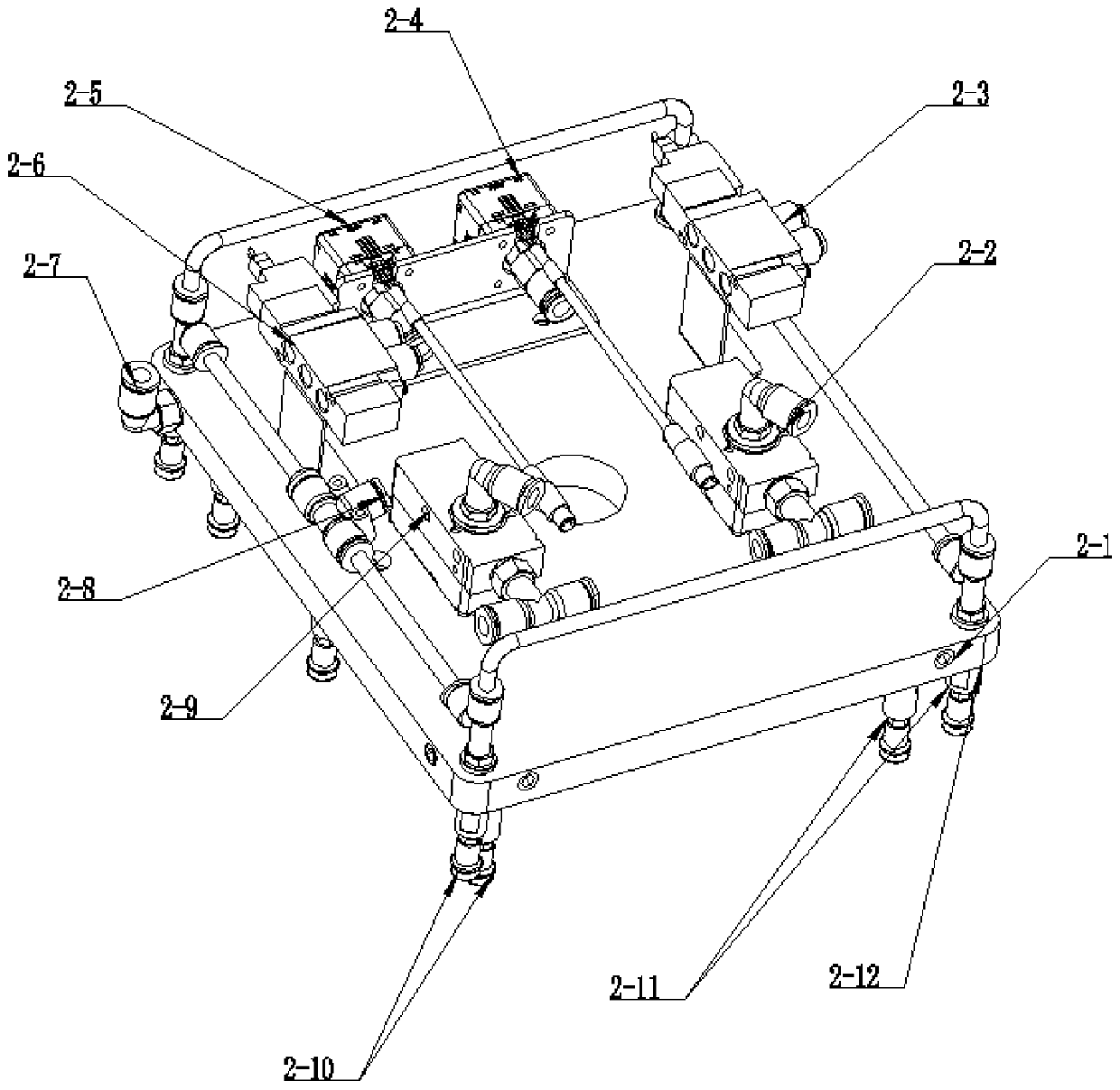 Pre-filling needle nest separator