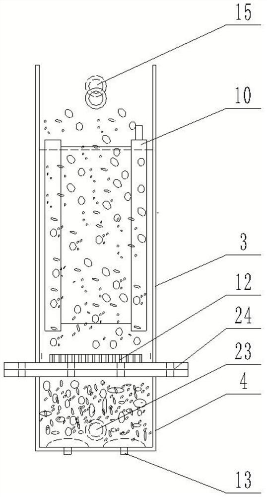 Particle microalgae system for mariculture wastewater treatment