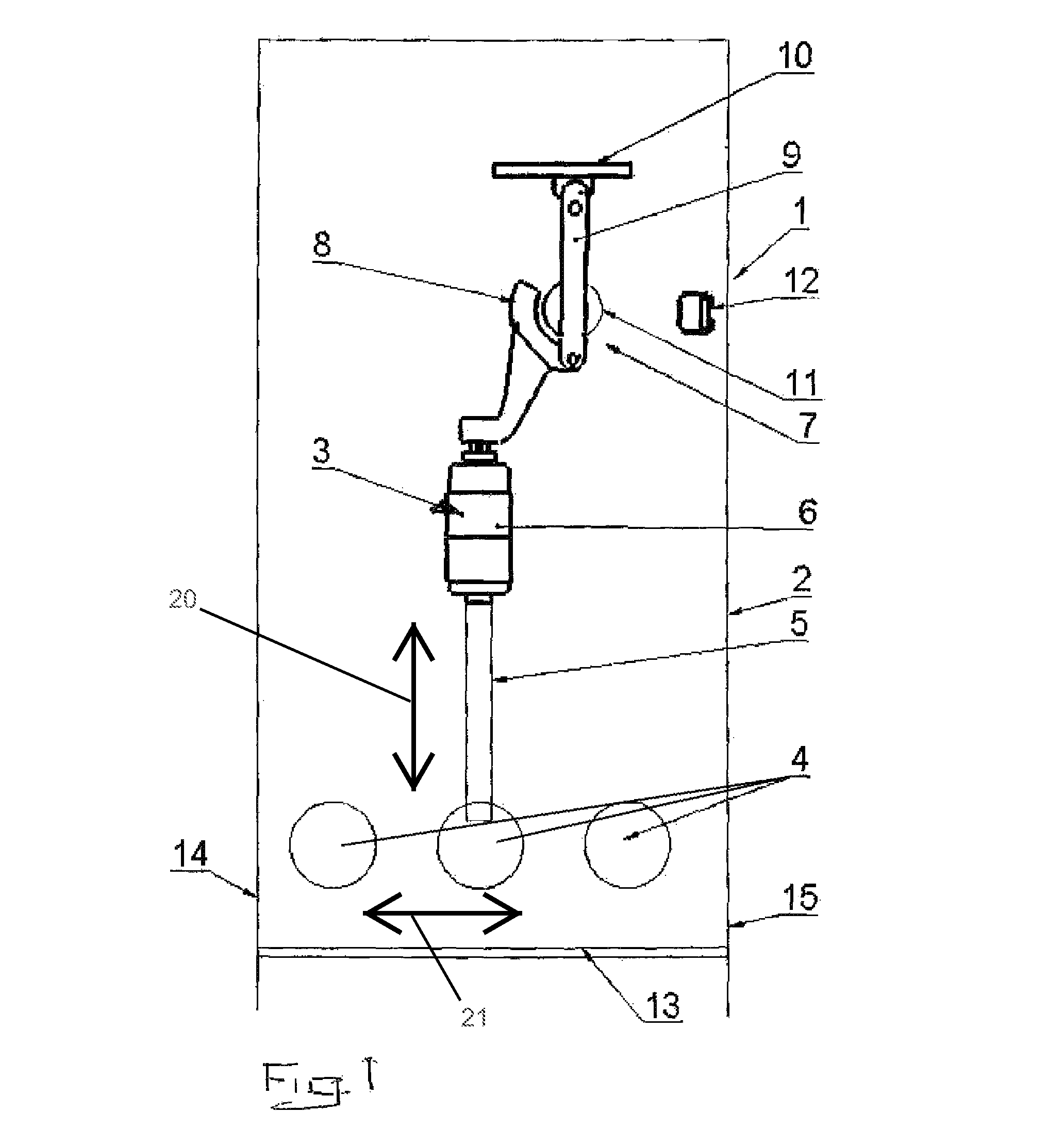 Electric power distribution arrangement and a switchgear provided therewith