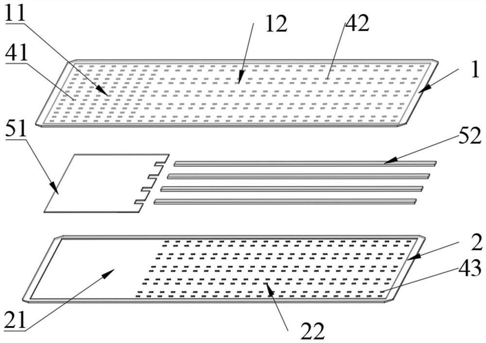 Large-plane vapor chamber of composite wick