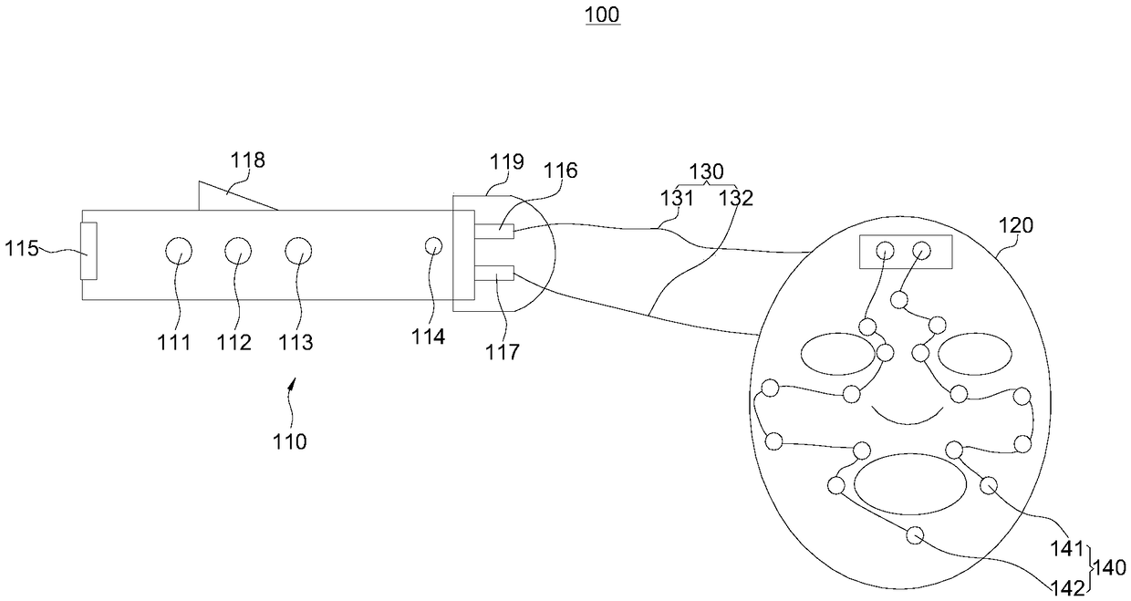 Micro-current cosmetic instrument and skin care apparatus