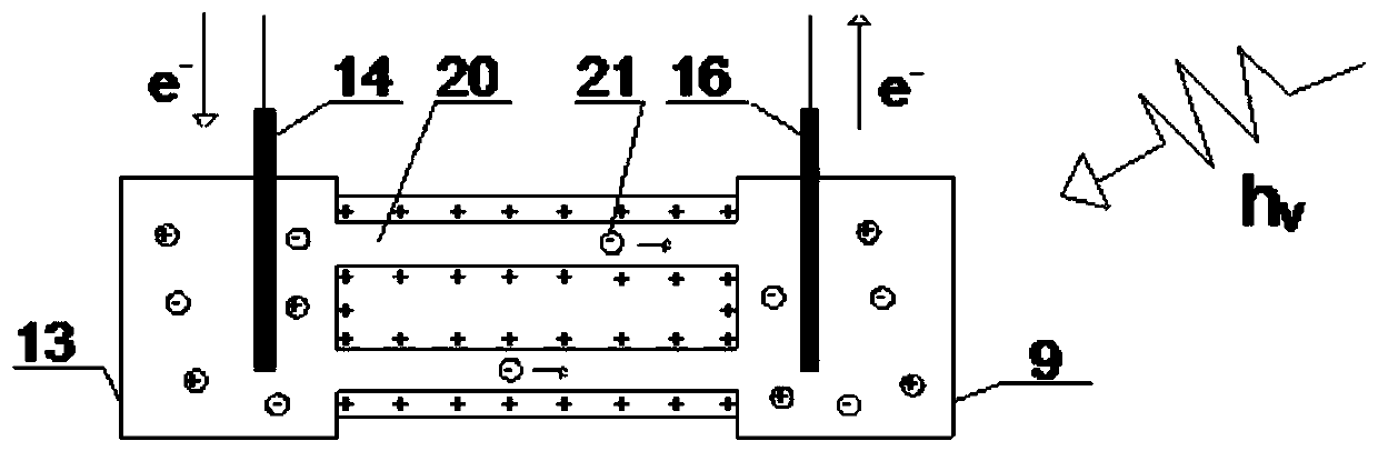 Seawater desalination system and desalination method based on solar energy