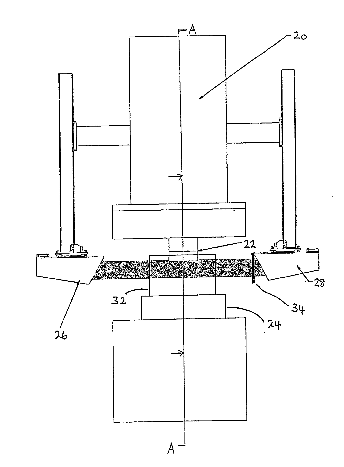 Imaging and safety system and method for an industrial machine