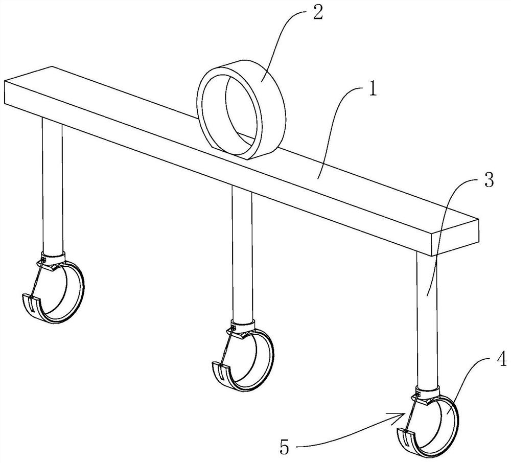 A hoisting device for an assembled prefabricated wall