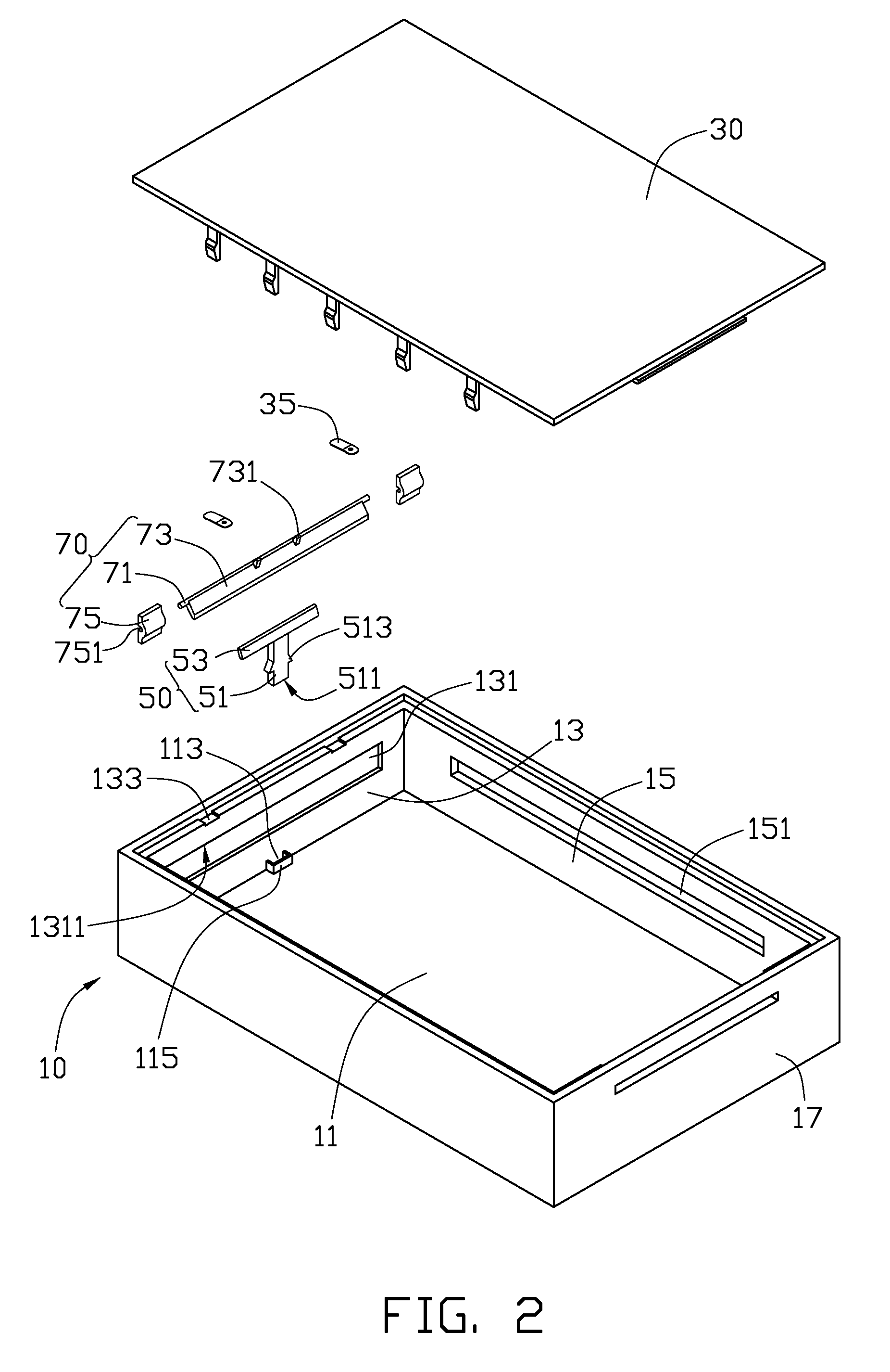 Electronic device enclosure