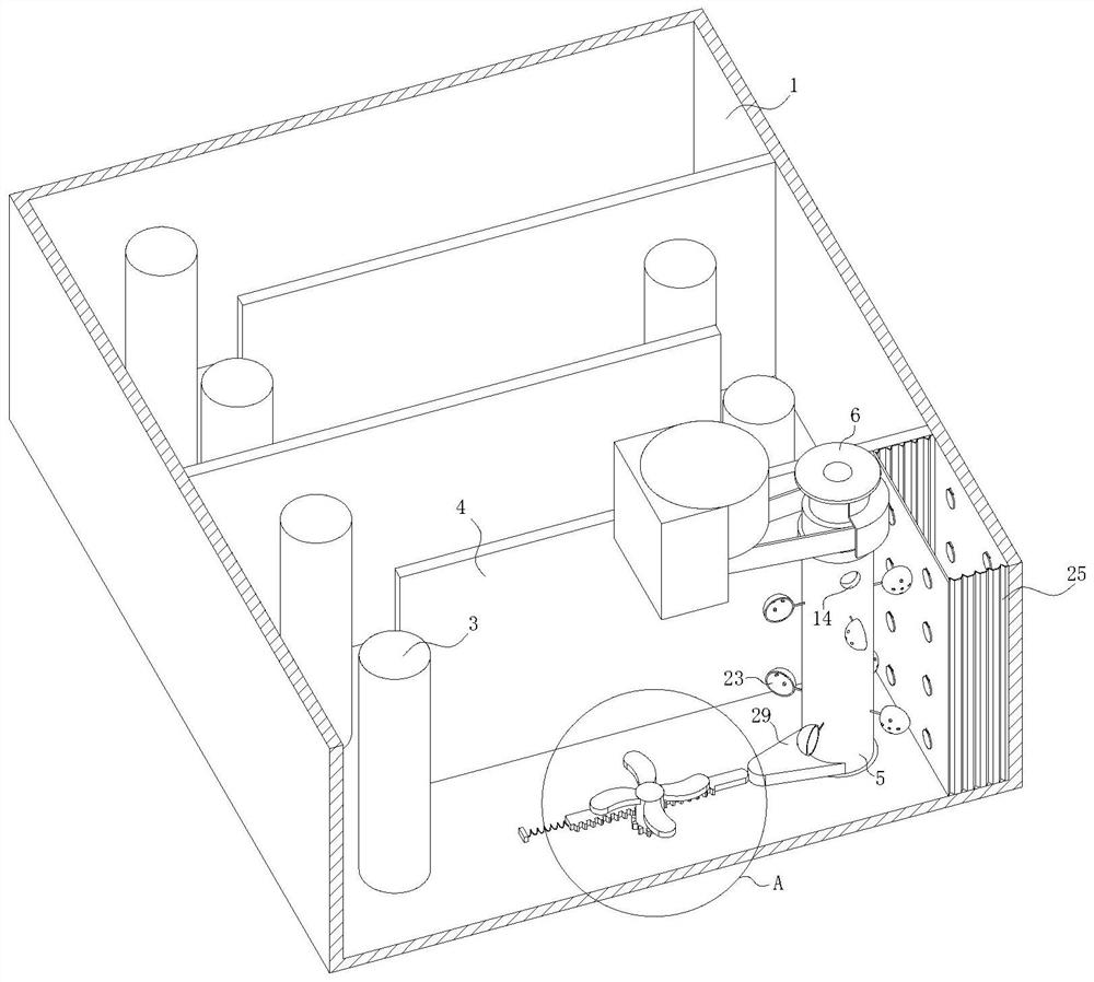 Plasma organic waste gas treatment system and treatment process thereof