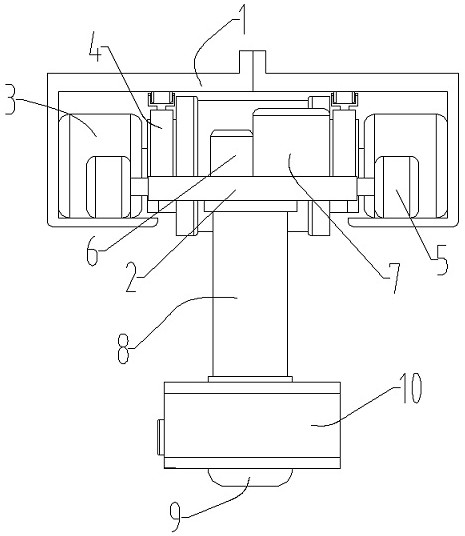 Rail-mounted inspection robot