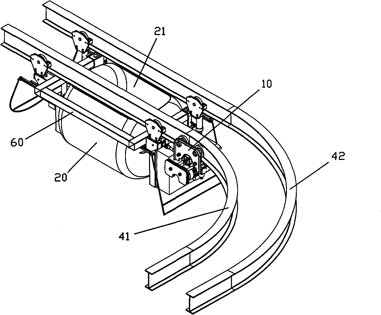 Precast concrete carrier vehicle