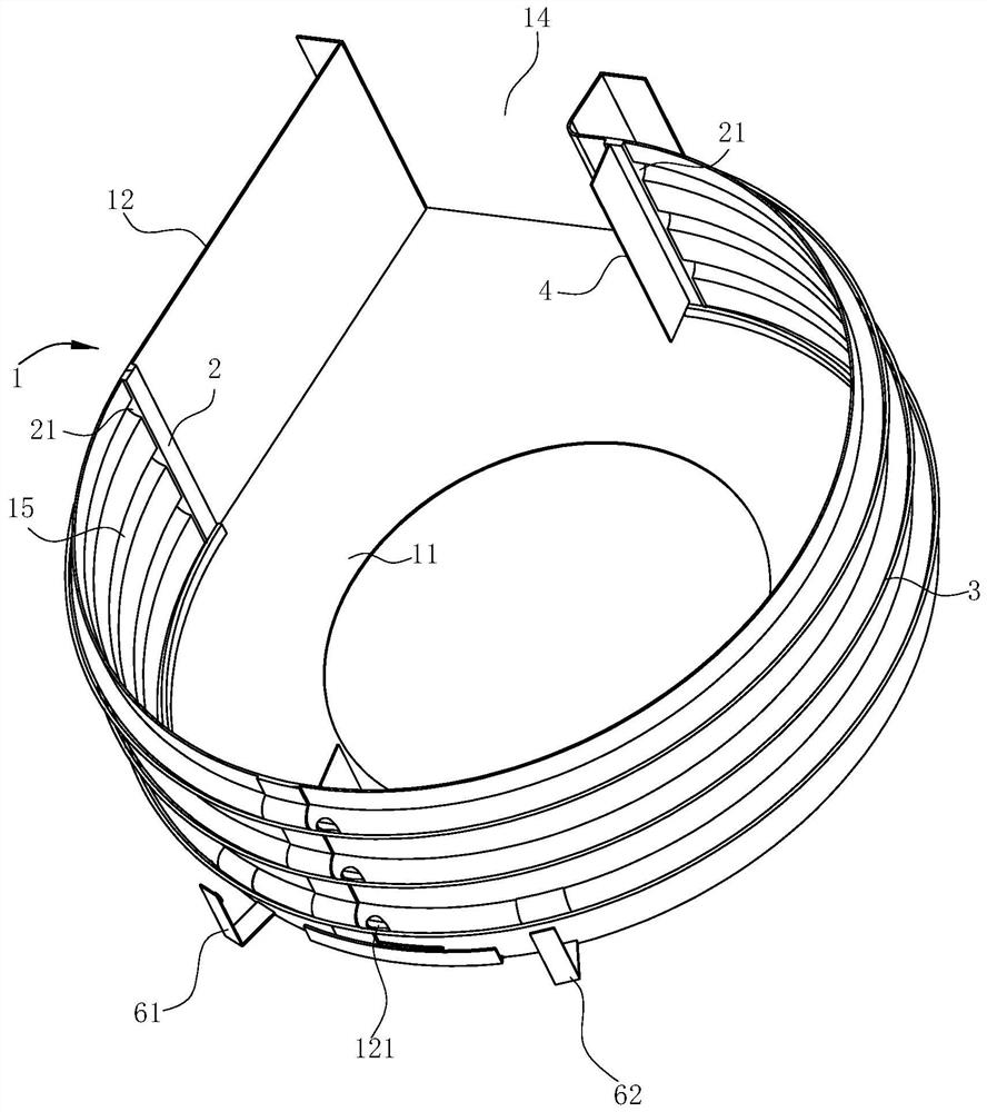 Cleaning method of volute, fan, range hood and volute of range hood