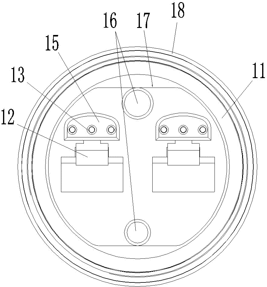 Mixed connector assembly with RJ45 modules