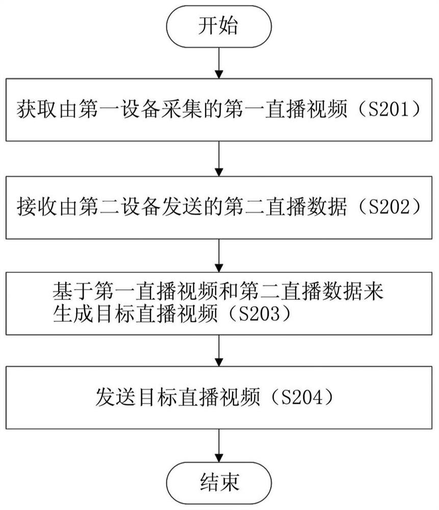 Video live broadcast method and video live broadcast device