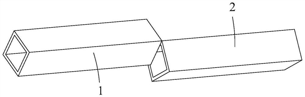 Keel butt joint structure and welding seam flexural capacity evaluation and safety design method thereof