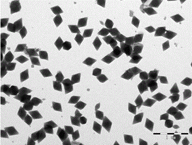 Preparation method of spindle-shaped metal organic framework compound grains