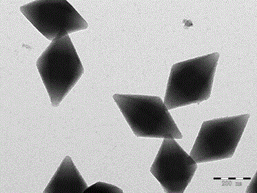 Preparation method of spindle-shaped metal organic framework compound grains