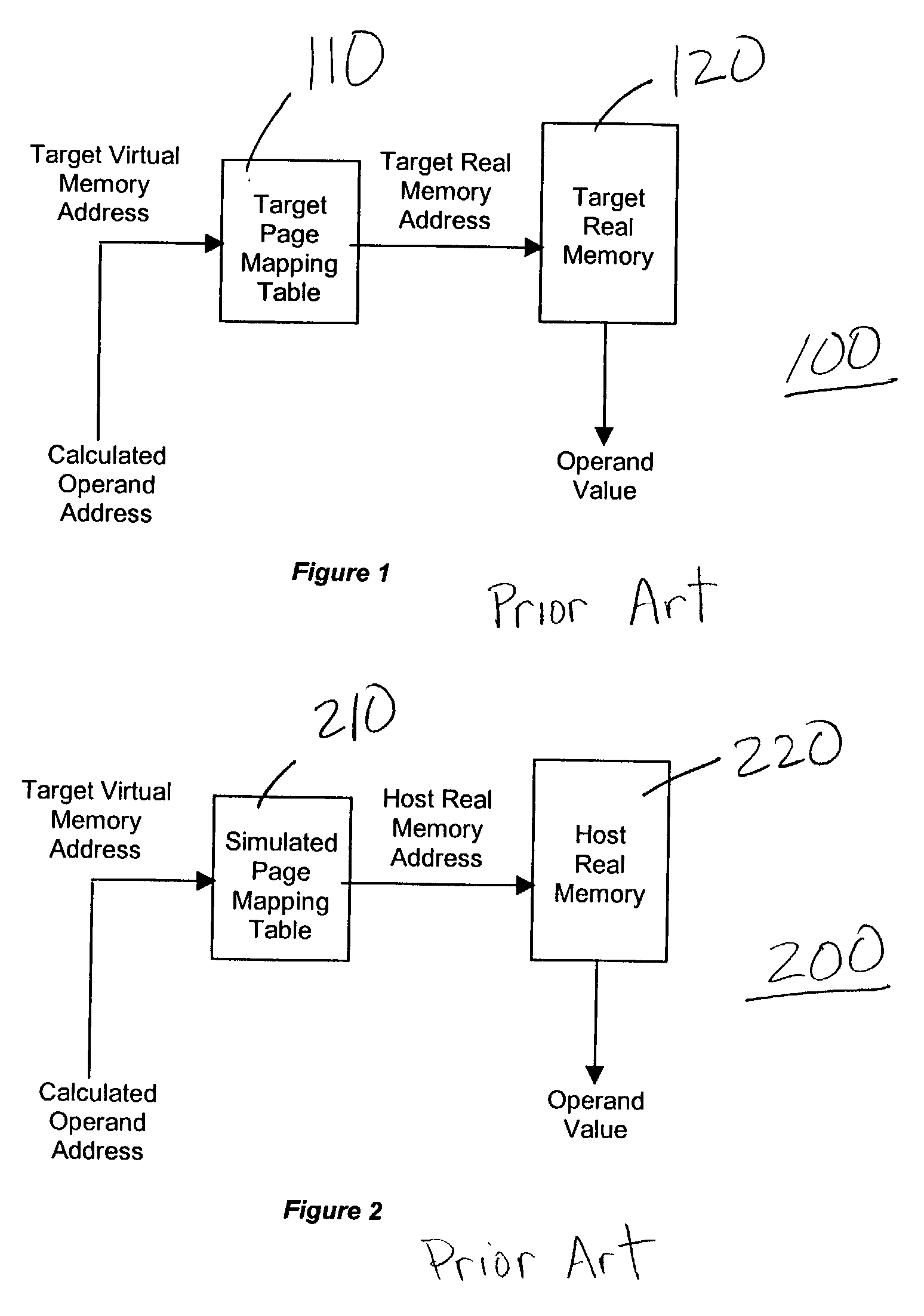 Method and system for efficient emulation of multiprocessor address translation on a multiprocessor host