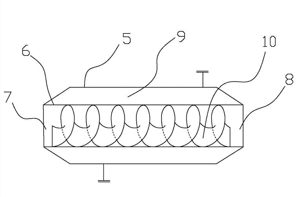 Sludge drying treatment system and process