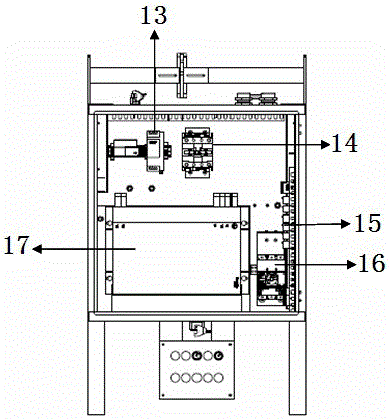 Integrated intermediate-frequency welding control cabinet