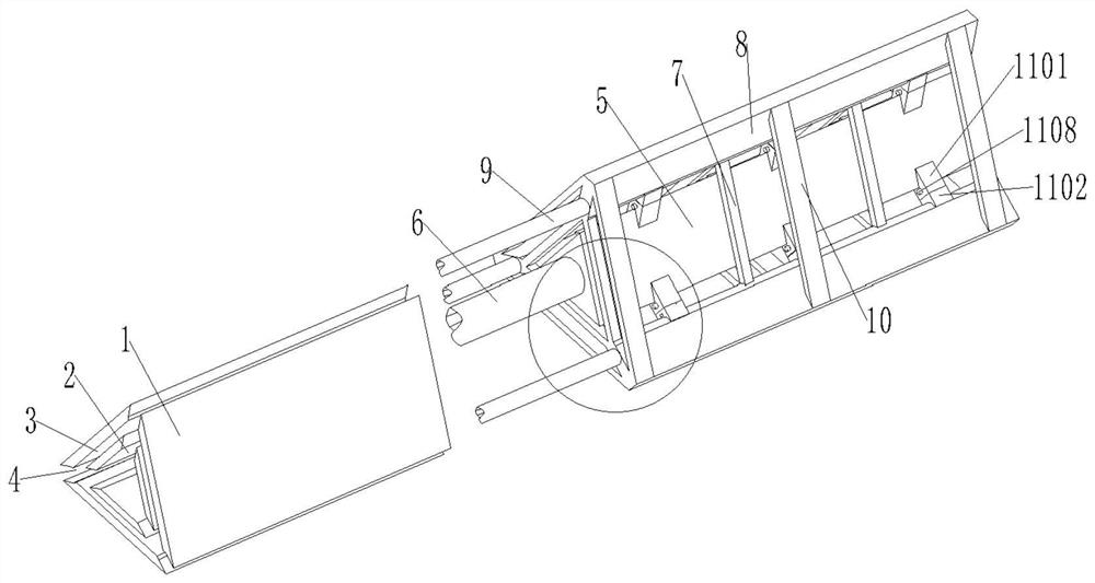 Telescopic construction tower crane arm