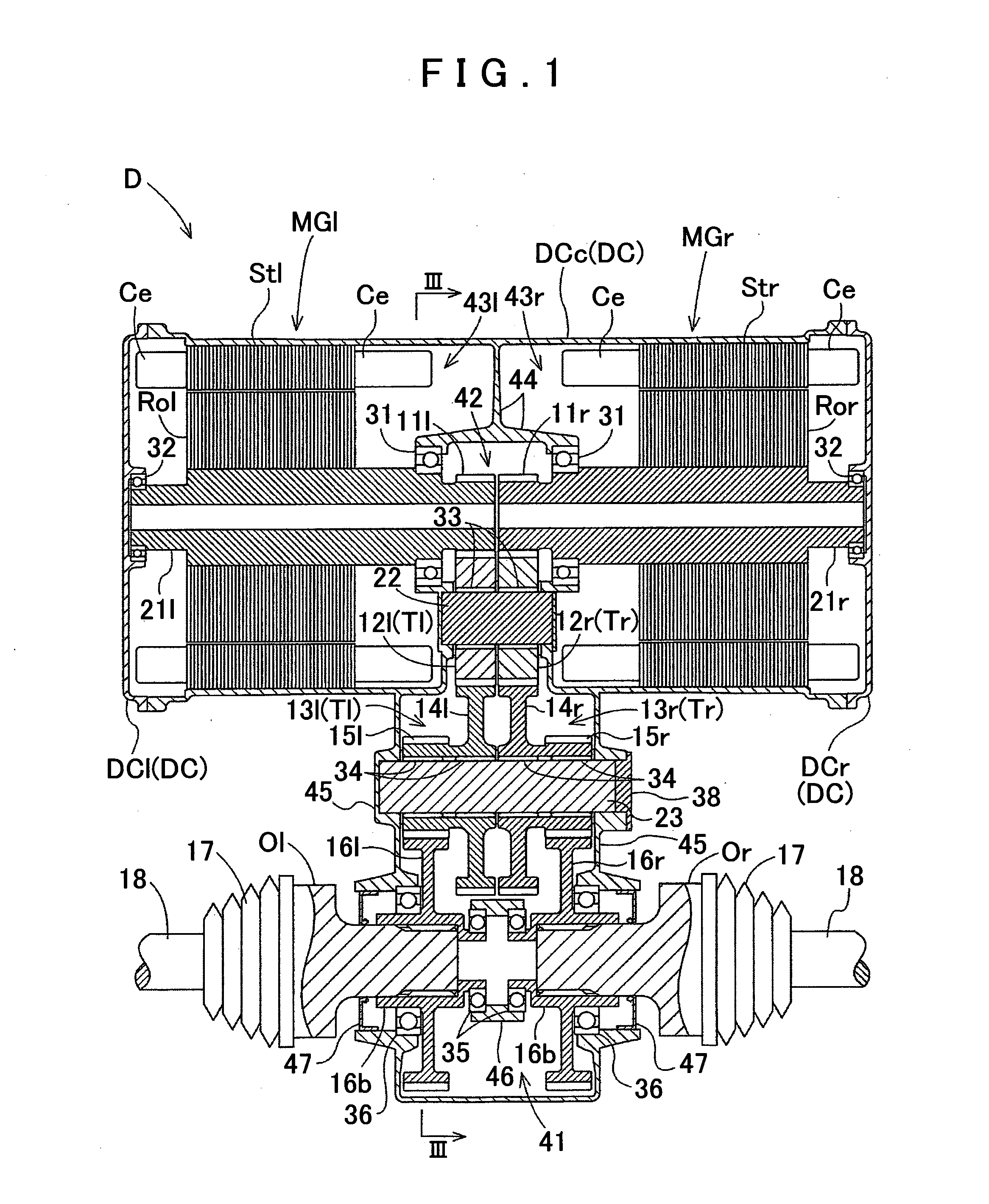 Vehicle drive device