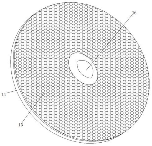 Aeration device for water body for urban river management