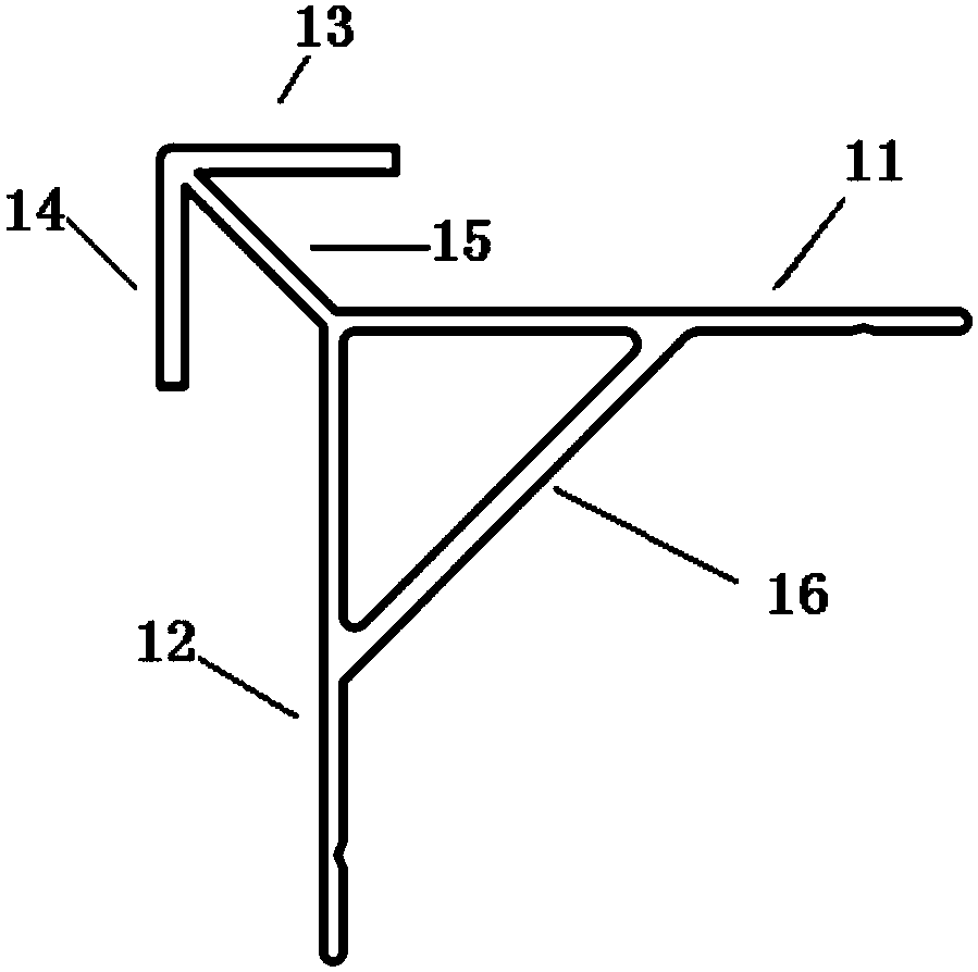 External corner module and assembly method thereof