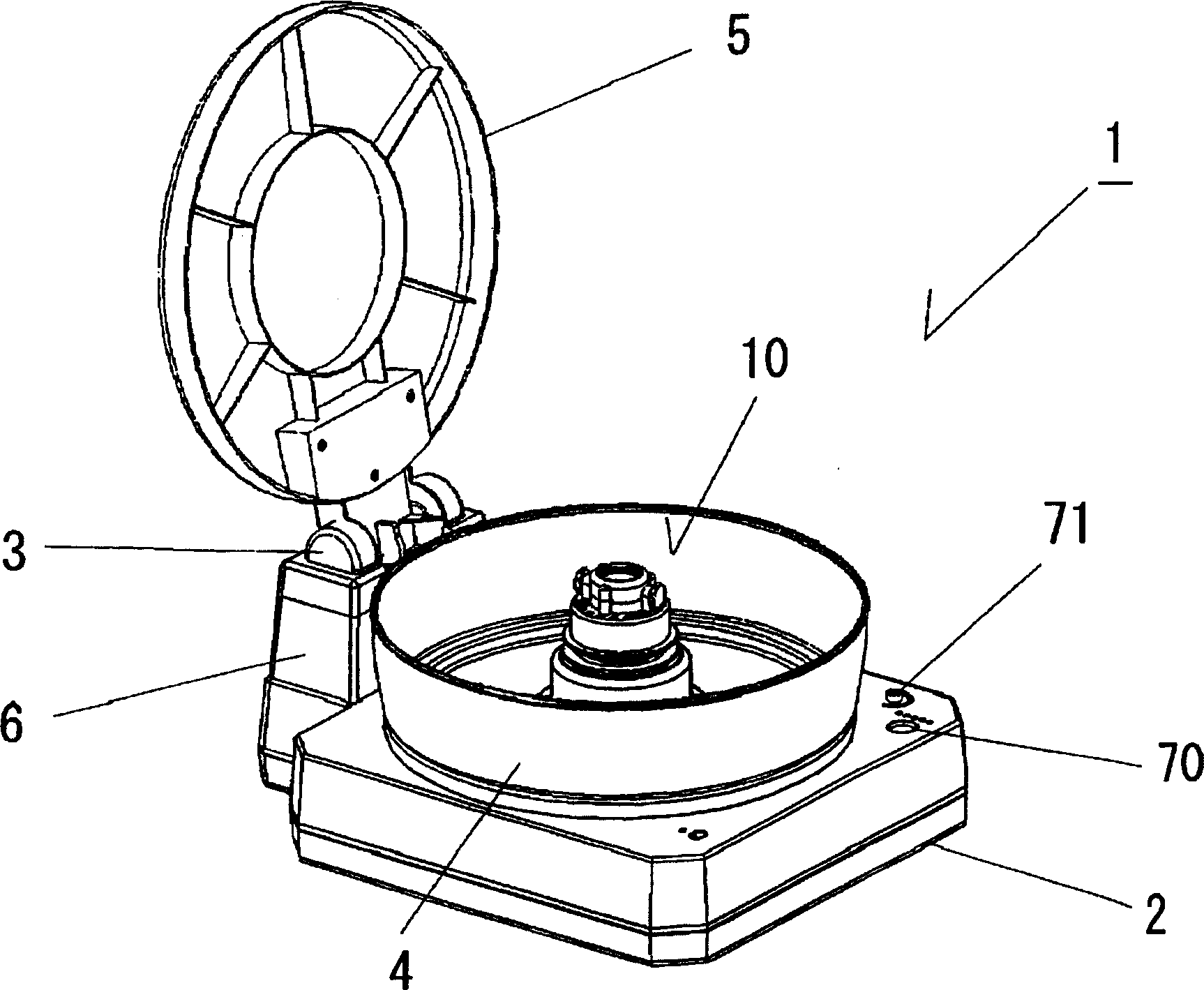 Cotton candy machine