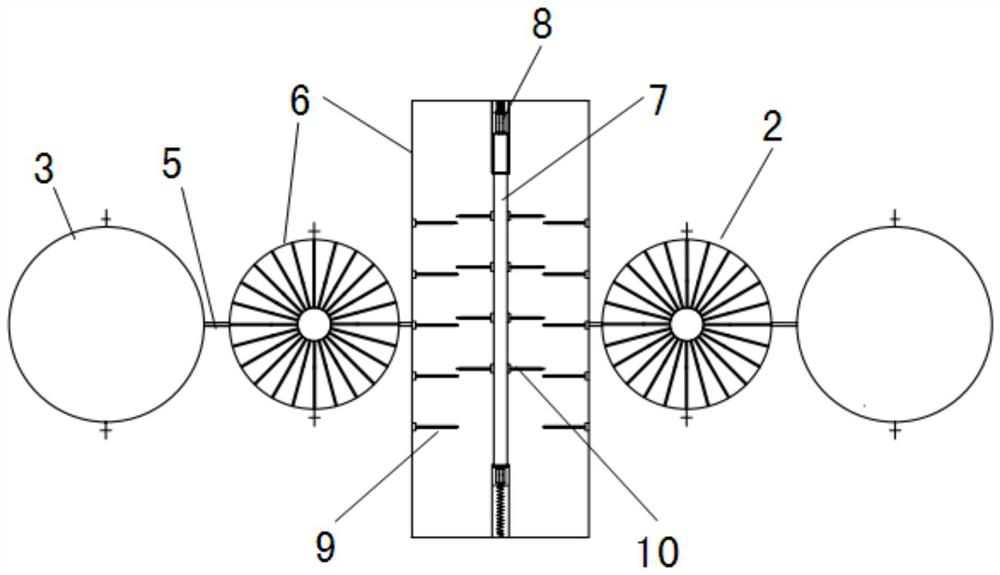 Double-cylinder floating breakwater auxiliary power generation device