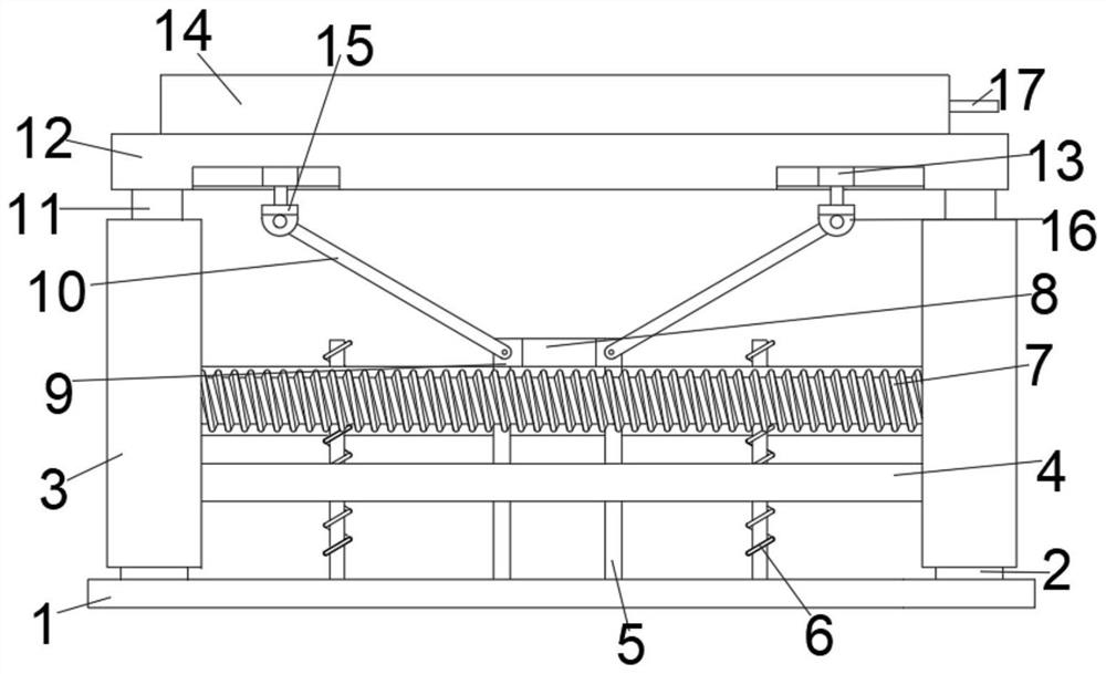 Solar monocrystalline silicon photovoltaic supporting device