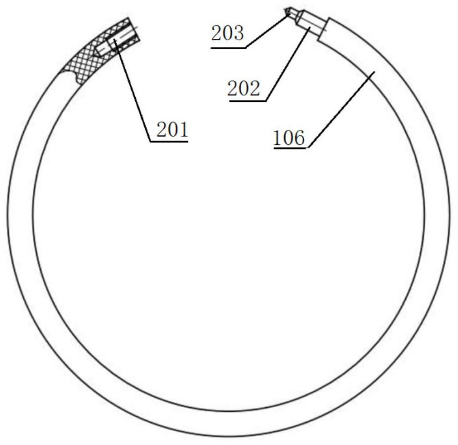 Rock core sealing storage device, gas sampling device and sampling method